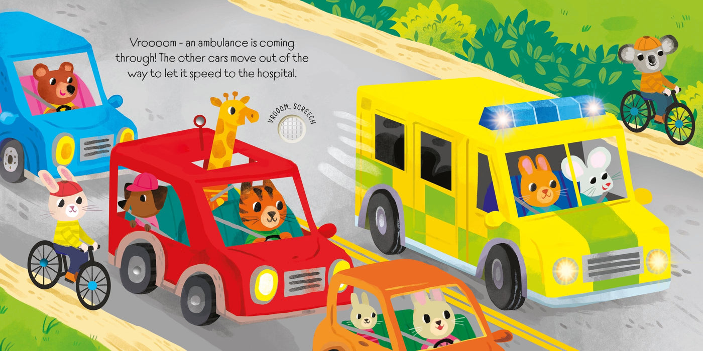 Usborne Lights And Sounds Emergency Vehicles