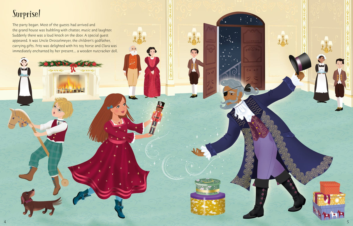 Usborne Sticker Dolly Dressing The Nutcracker