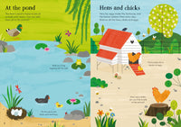 Usborne Little First Stickers Farm