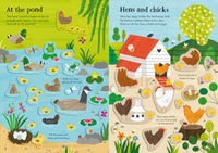 Usborne Little First Stickers Farm