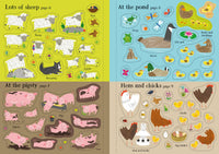Usborne Little First Stickers Farm