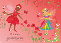 Usborne LIttle Sticker Dolly Dressing Rainbow Fairy