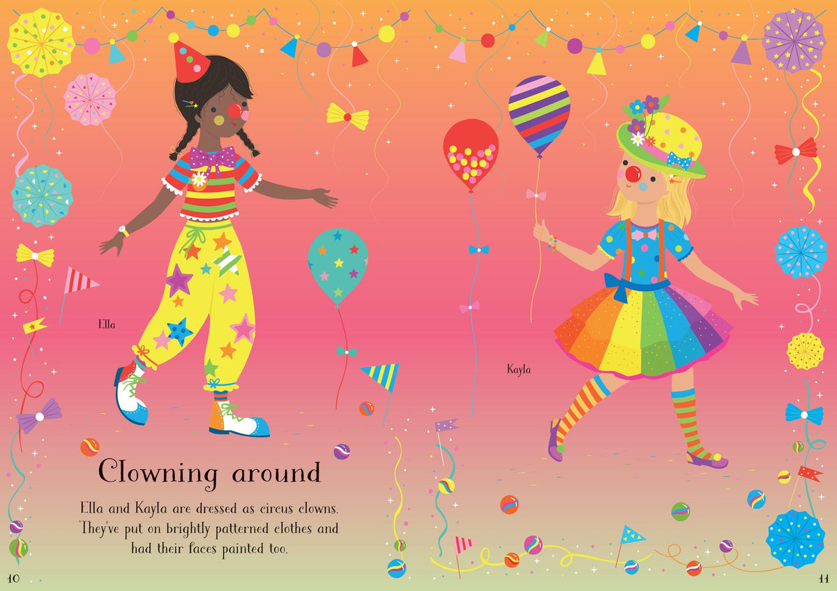 Usborne Little Sticker Dolly Costume Parade