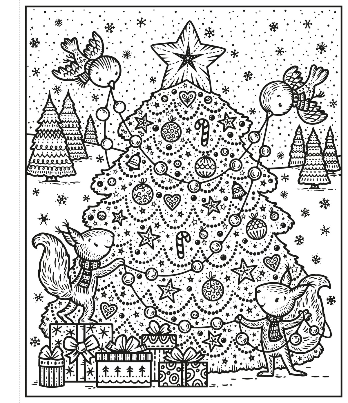 Usborne Enchanted Christmas Magic Painting Book