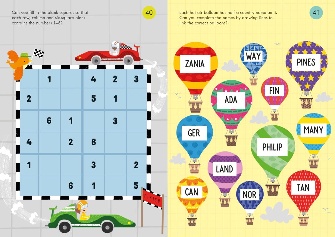 Usborne Lots of Travel Puzzles & Games