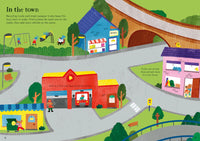 Usborne Little First Stickers Tractors and Trucks