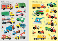 Usborne Little First Stickers Tractors and Trucks