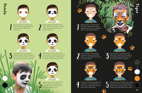 The Usborne Book of Face Painting