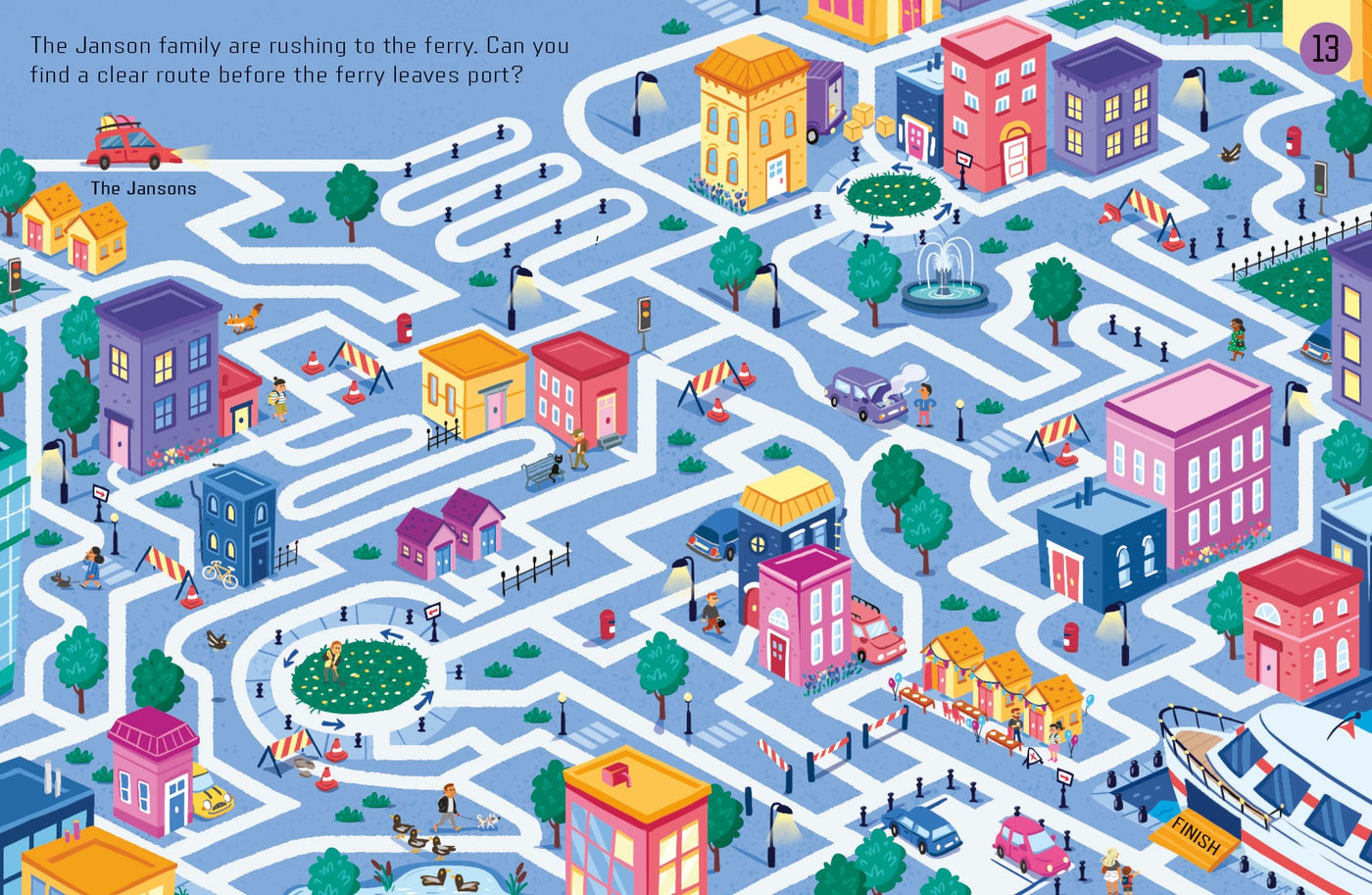 Usborne Minis Things To Do On A Car Journey