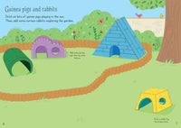 Usborne Little First Stickers Pets