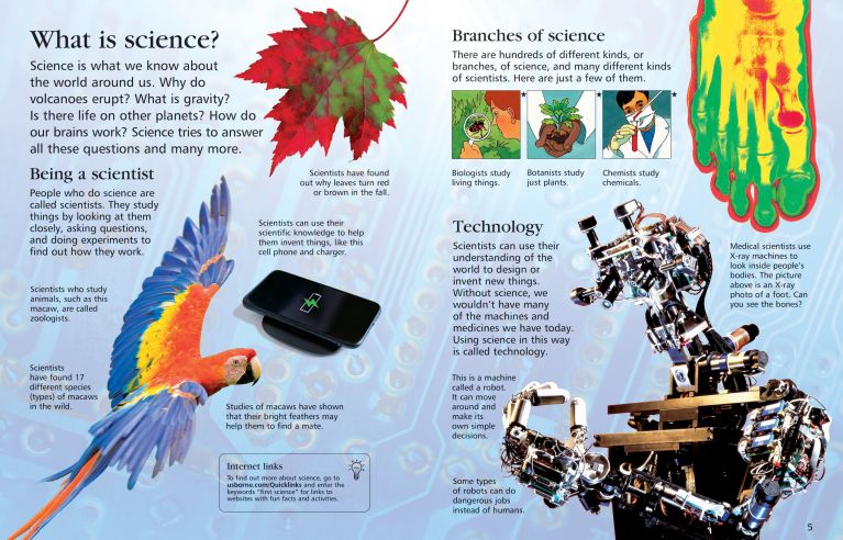 First Encyclopedia of Science - Usborne