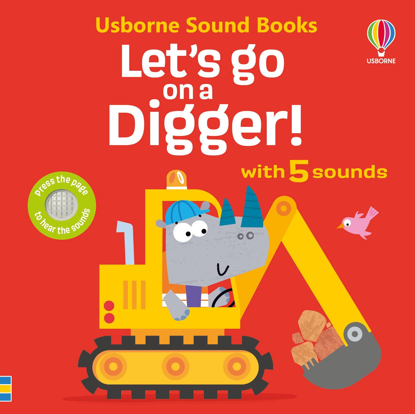 Usborne Sound Books Let's Go On A Digger!