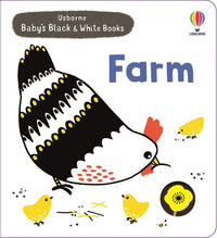 Usborne Farm Baby's First Black & White