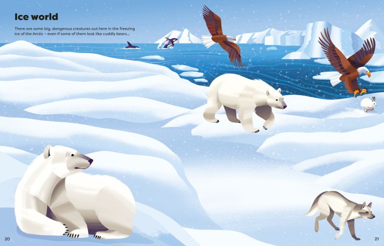 Usborne Big Sticker Book Deadly Animals