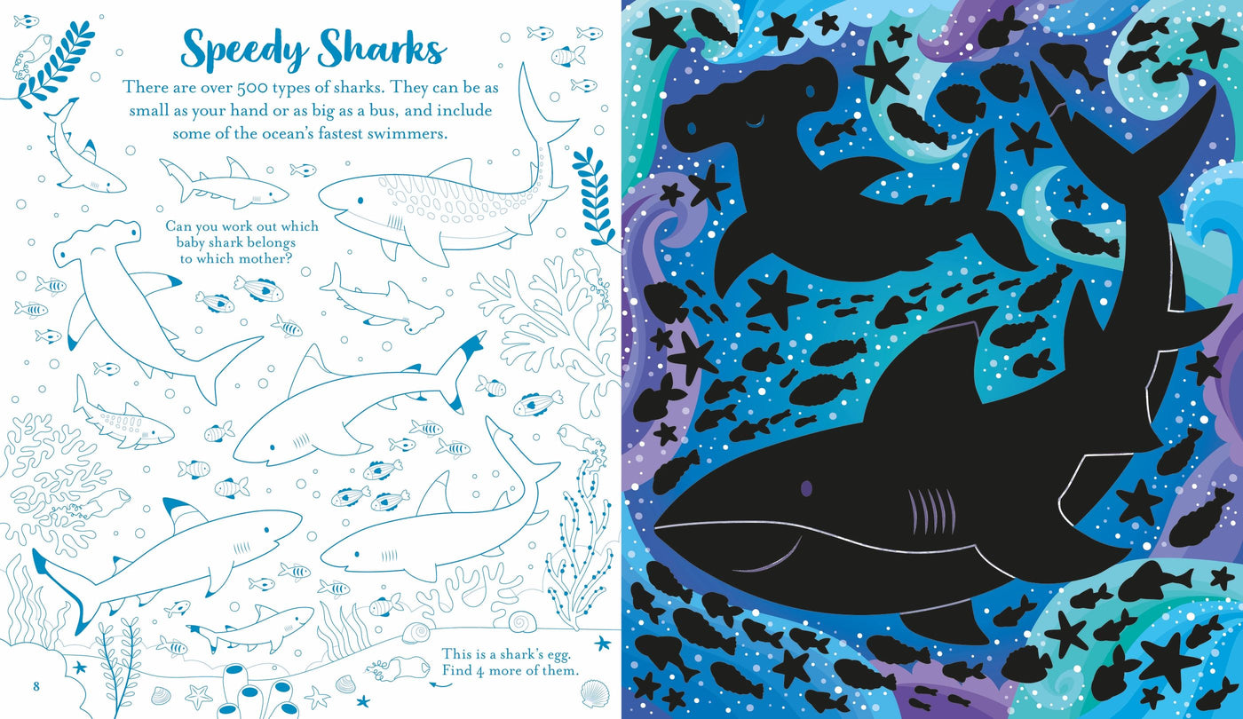 Usborne Scratch Activities Under The Sea