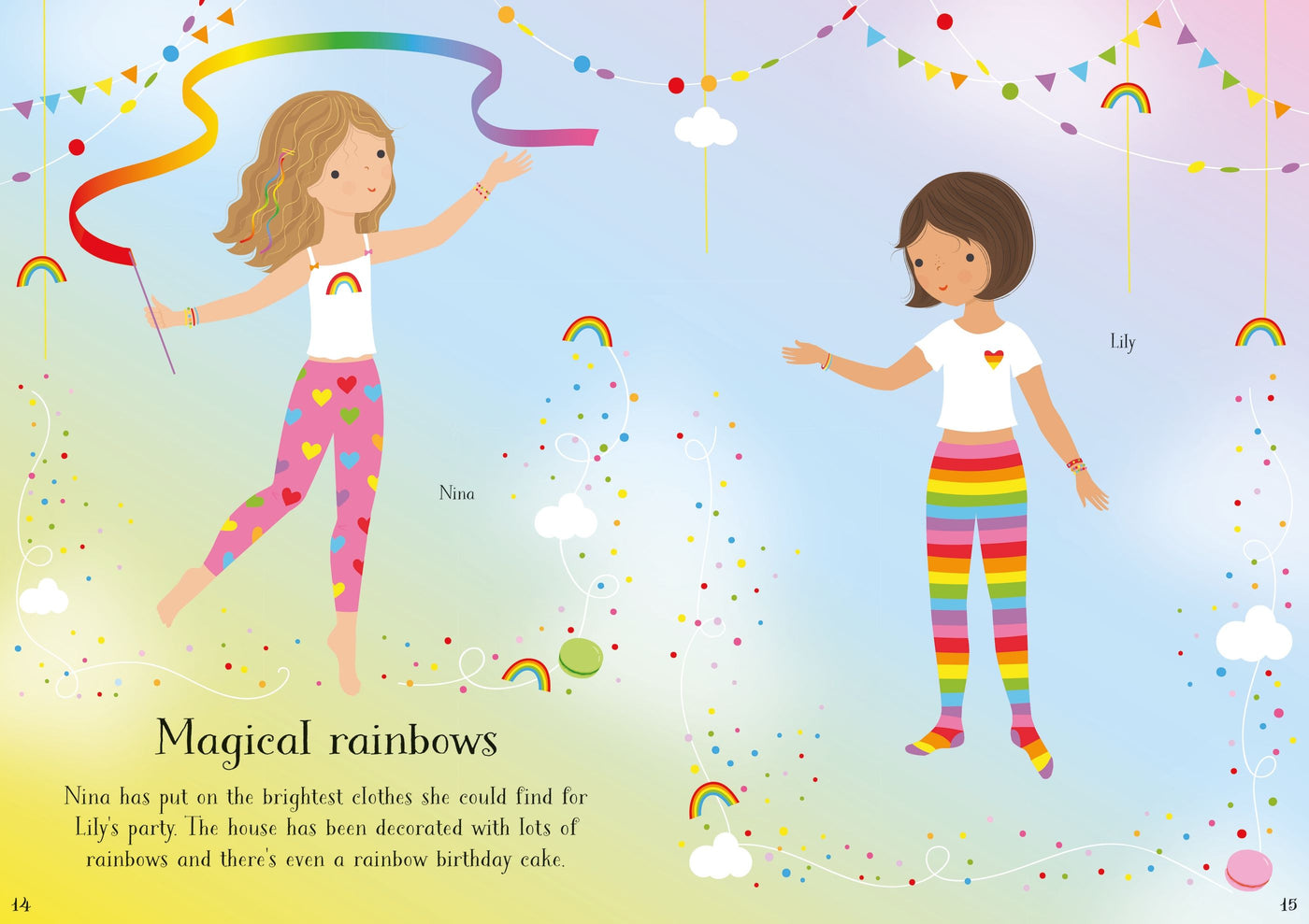 Usborne Little Sticker Dolly Dressing Parties