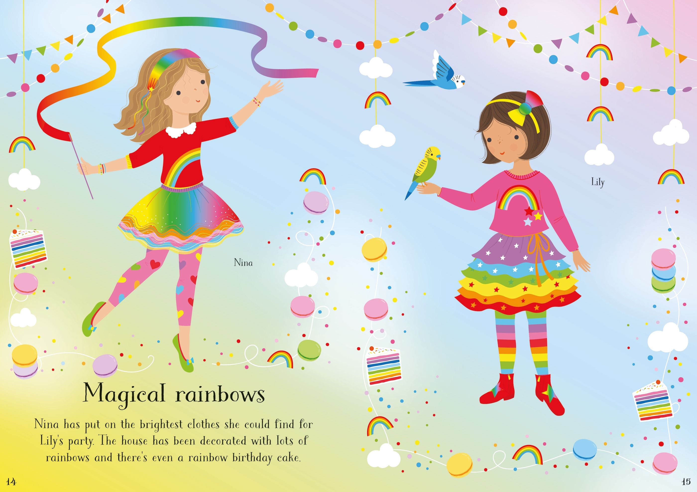 Usborne Little Sticker Dolly Dressing Parties