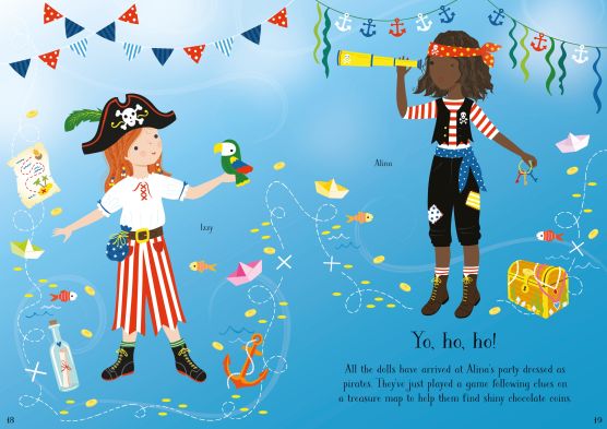Usborne Little Sticker Dolly Dressing Parties
