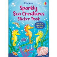 Usborne Sparkly Sea Creatues Sticker Book