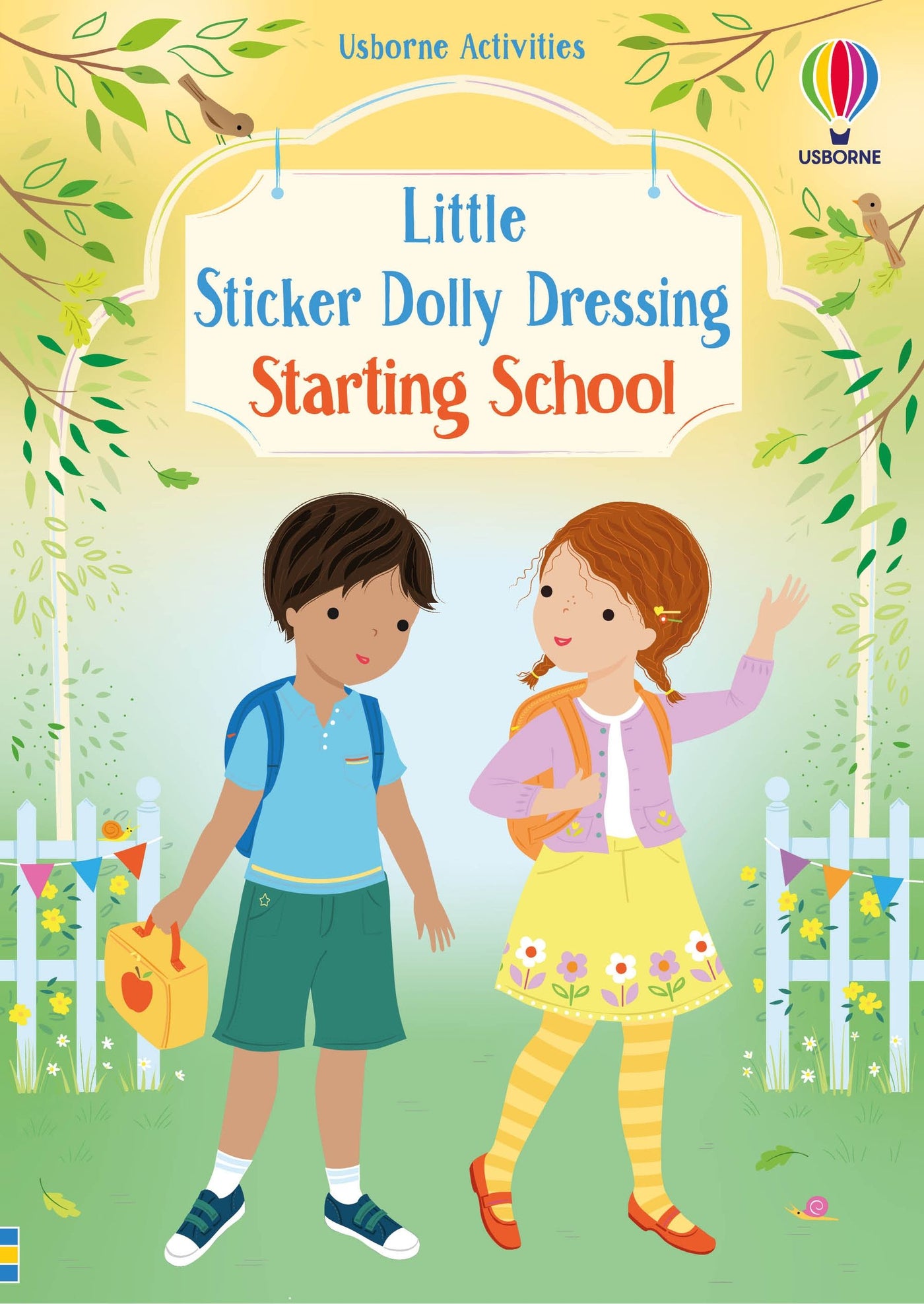 Usborne Little Sticker Dolly Dressing Starting School
