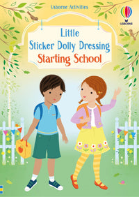 Usborne Little Sticker Dolly Dressing Starting School