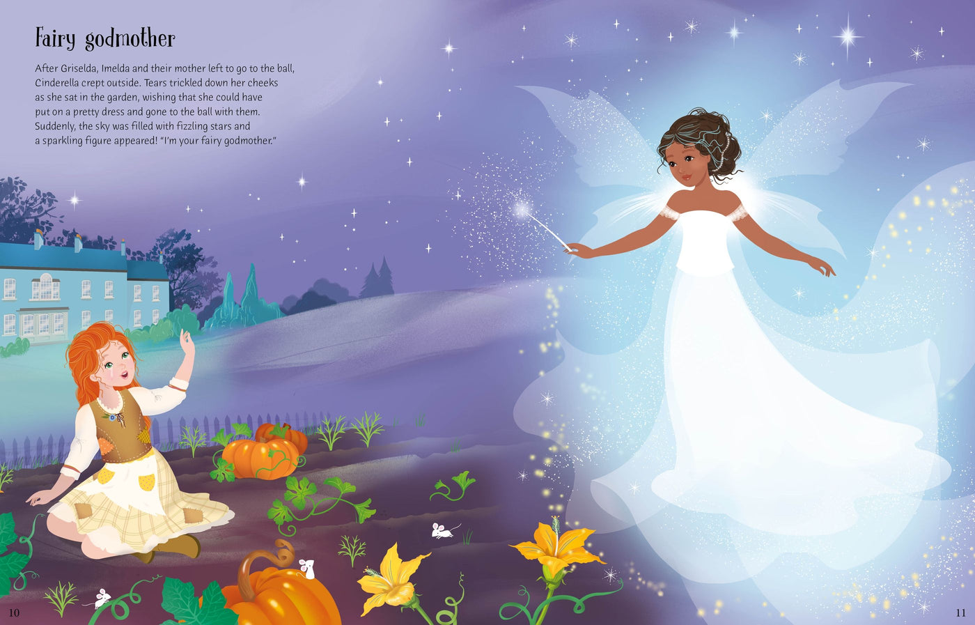 Usborne  Sticker Dolly Dressing Cinderella