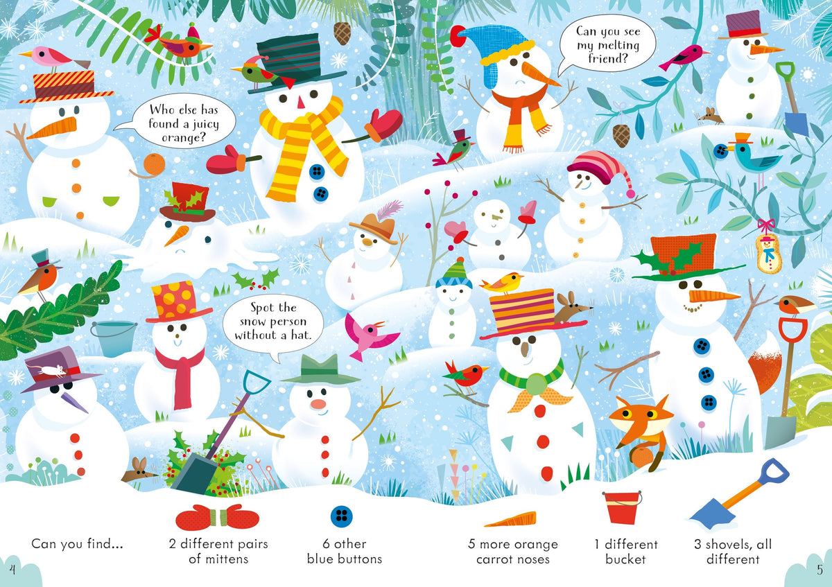 Usborne Can You Spot? Wintertime
