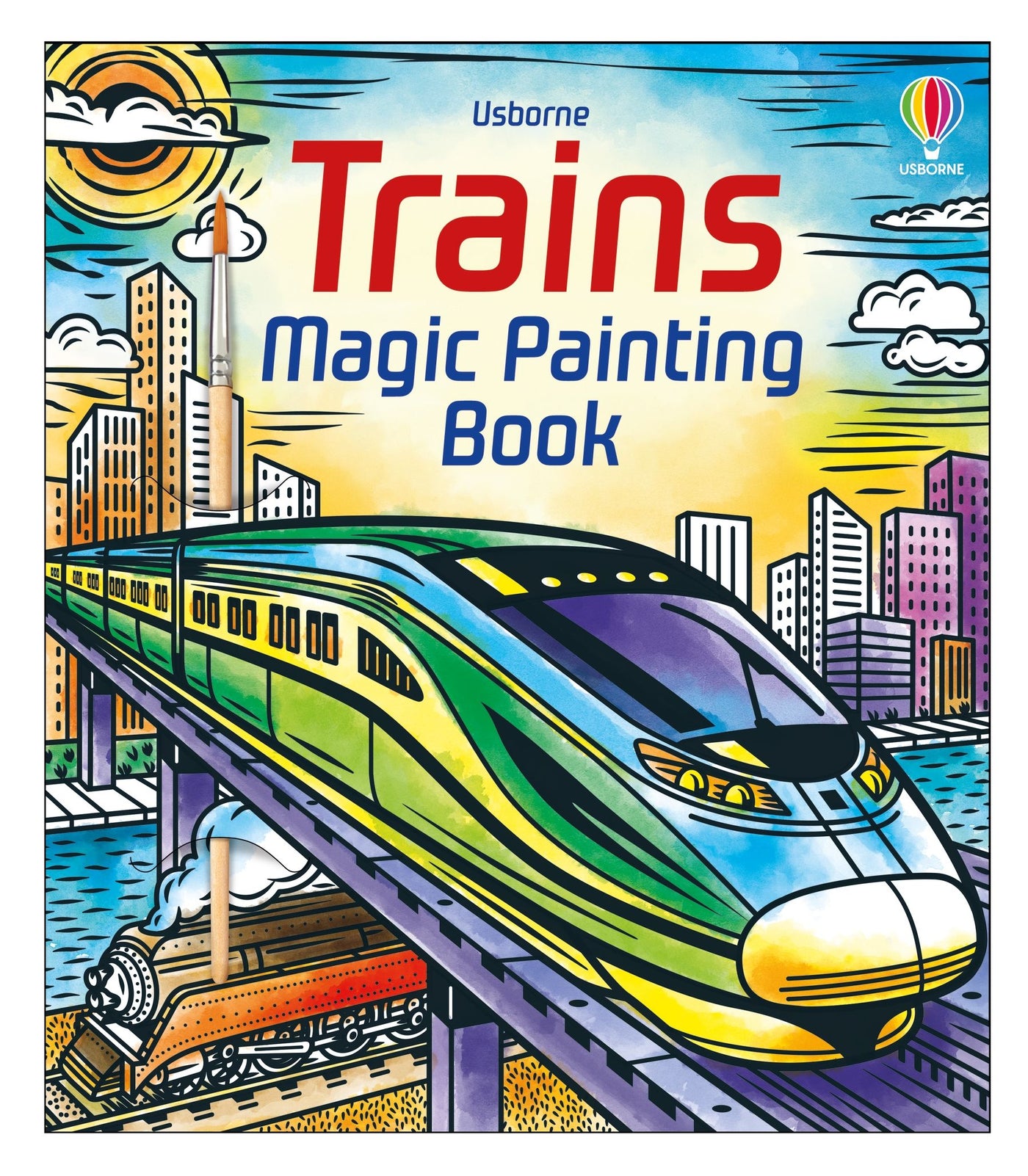 Usborne Magic Painting Trains