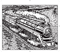 Usborne Magic Painting Trains