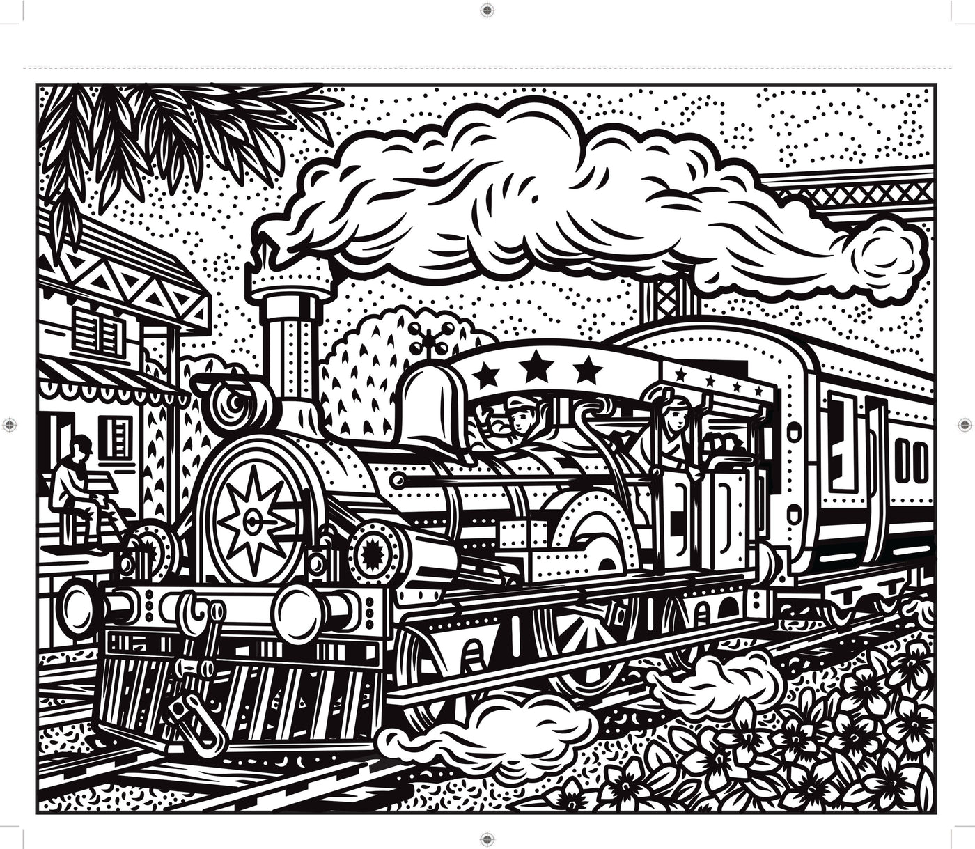 Usborne Magic Painting Trains