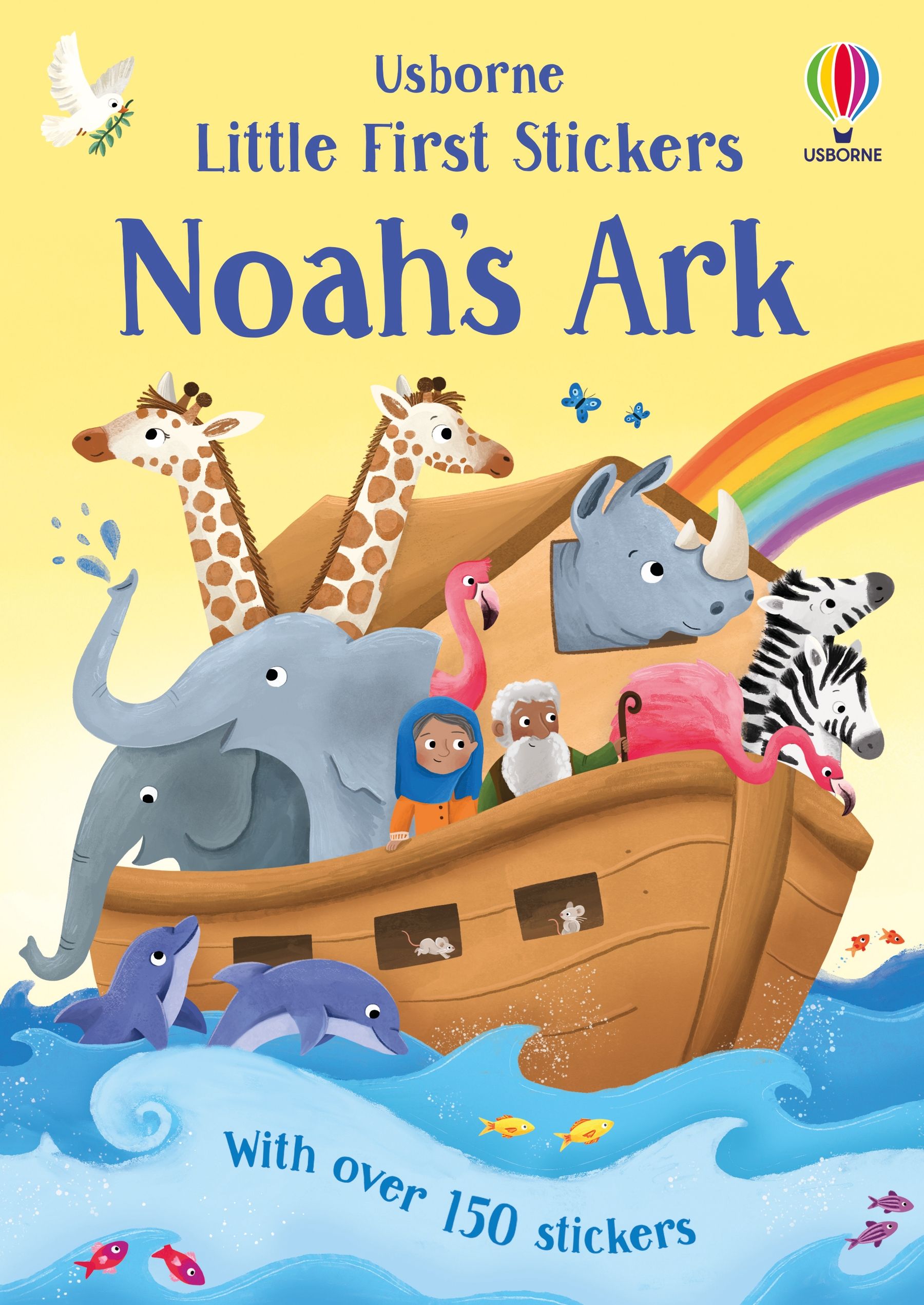Usborne Little First Stickers Noah's Ark