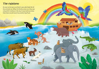 Usborne Little First Stickers Noah's Ark