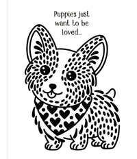 Usborne First Magic Painting Cute Puppies
