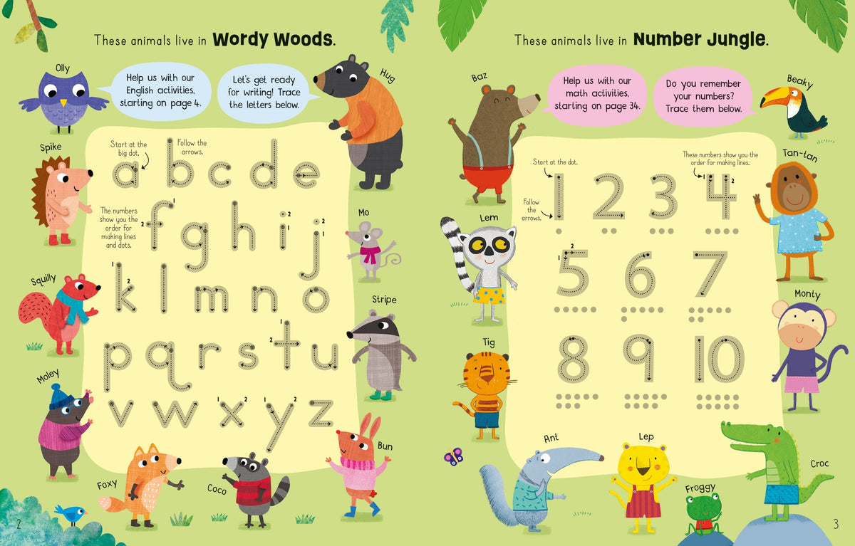 Usborne Big Back to School Activity Book