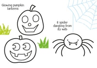 Usborne Little Colouring Halloween