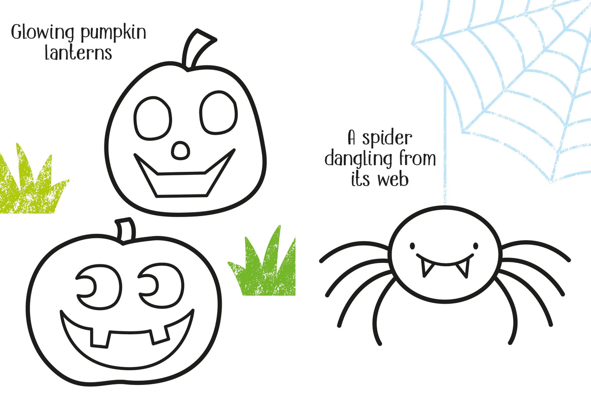Usborne Little Colouring Halloween