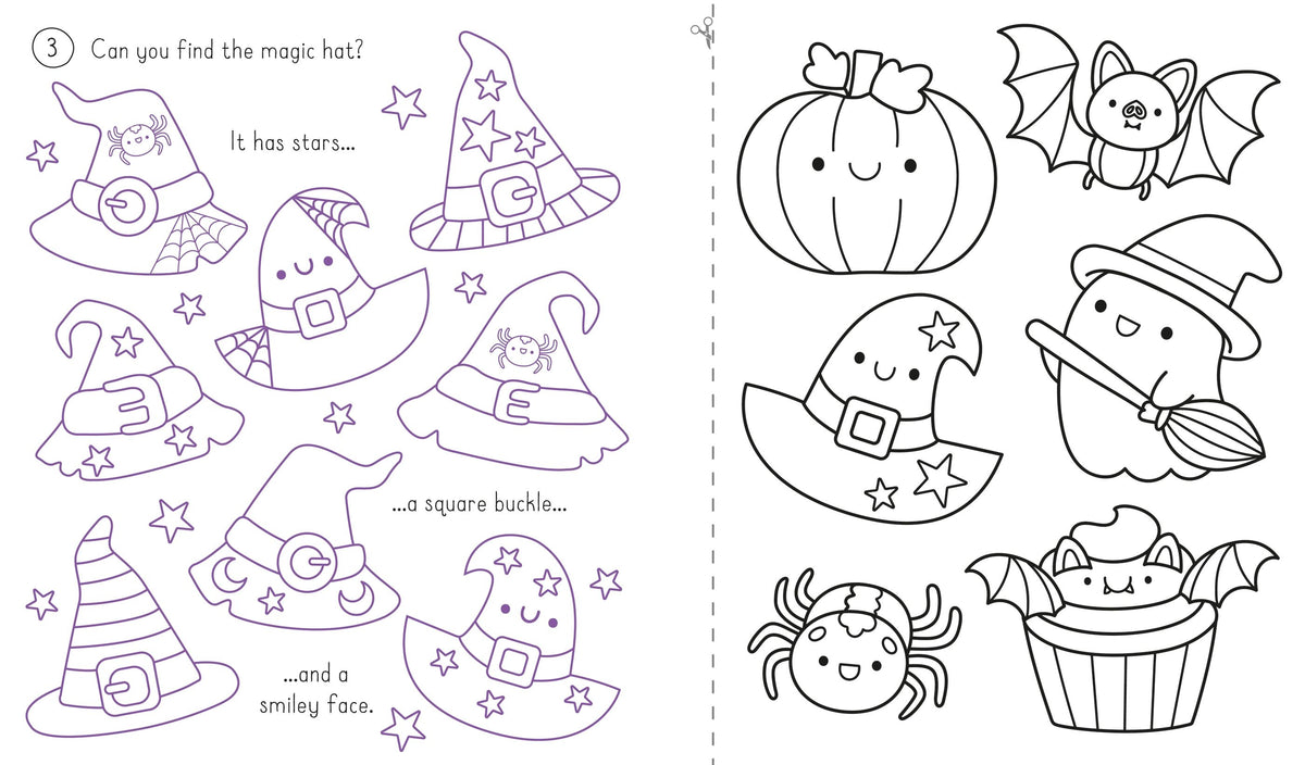 Usborne Cute Halloween Window Art