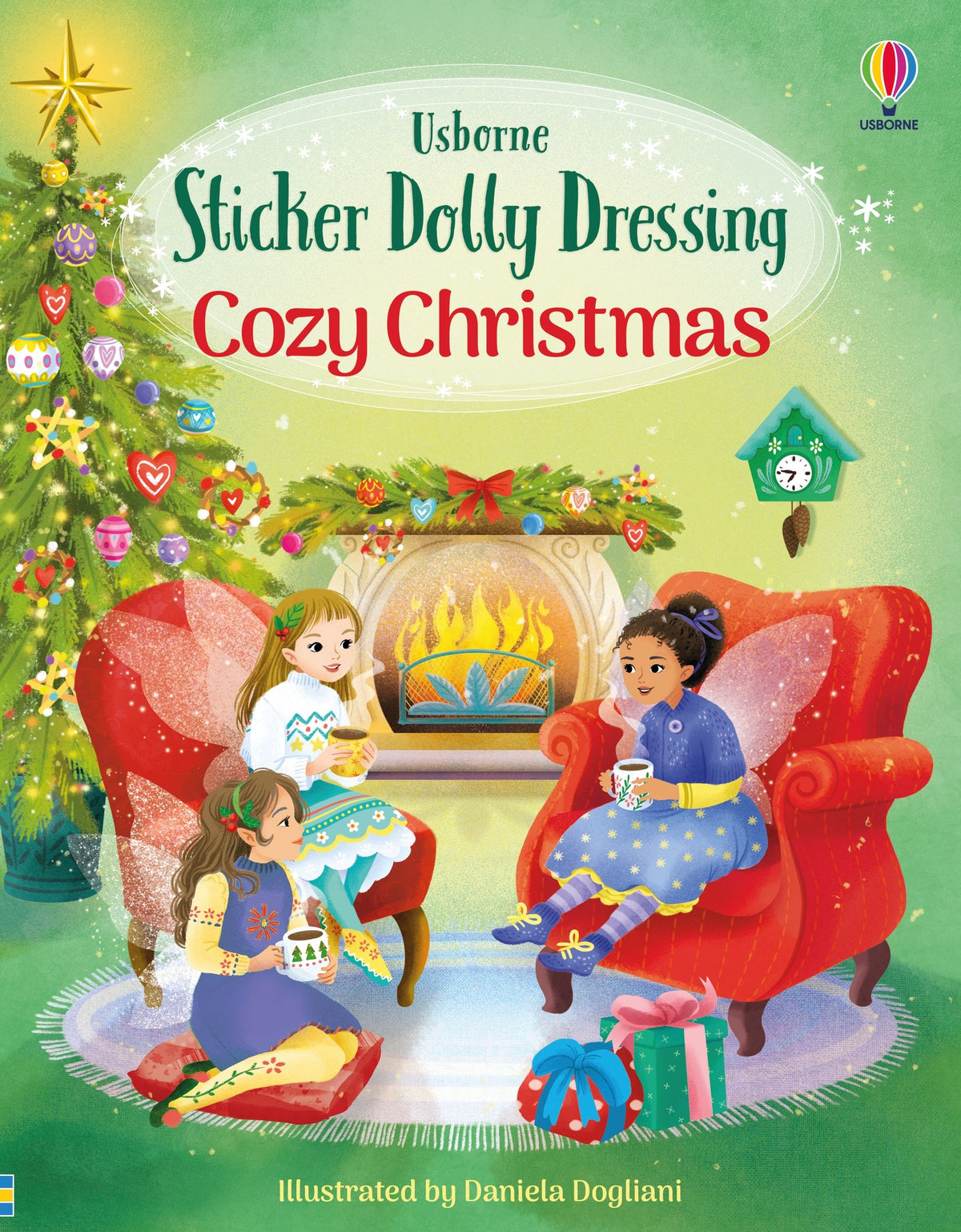 Usborne Sticker Dolly Dressing Cozy Christmas