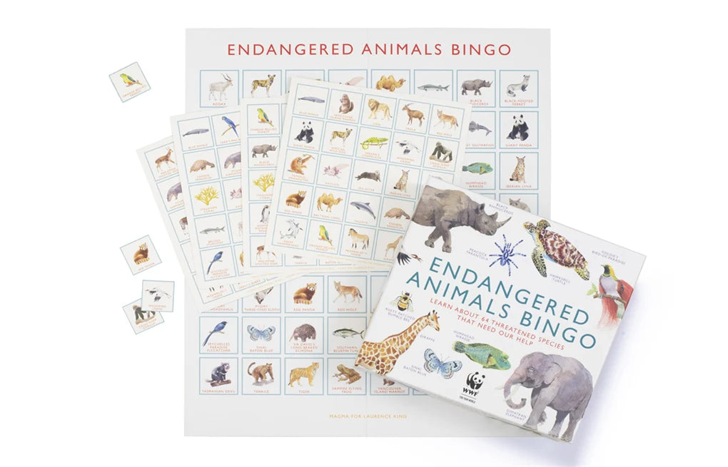 Endangered Animals Bingo