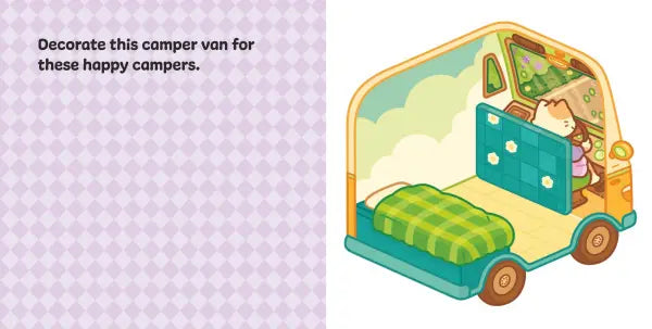 Cute & Cozy Sticker Rooms: Cozy Getaways