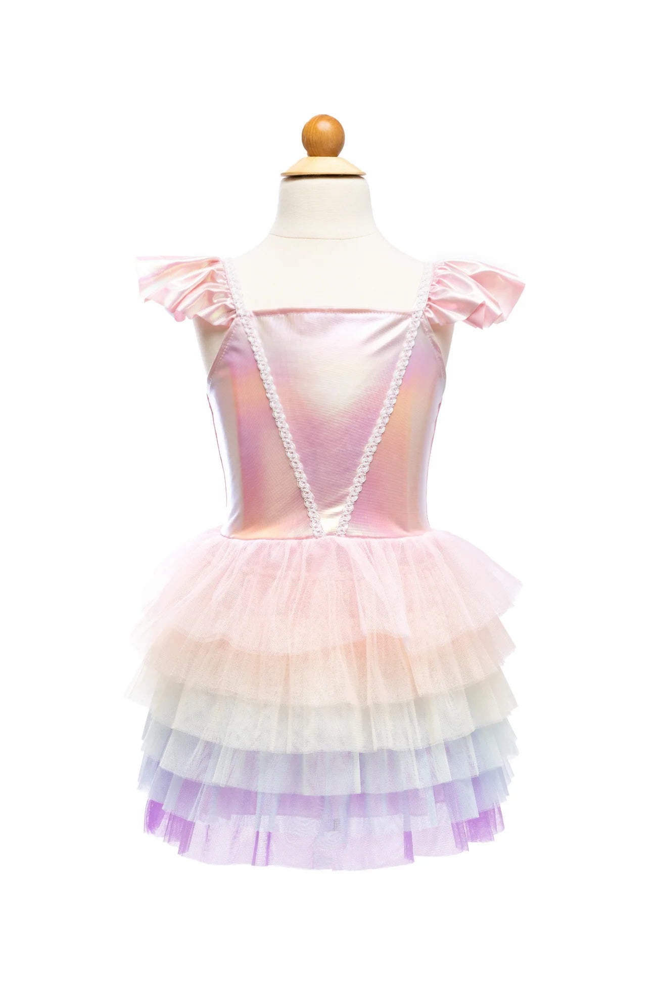 Great Pretenders Rainbow Ruffle Tutu Dress 5-6YRS