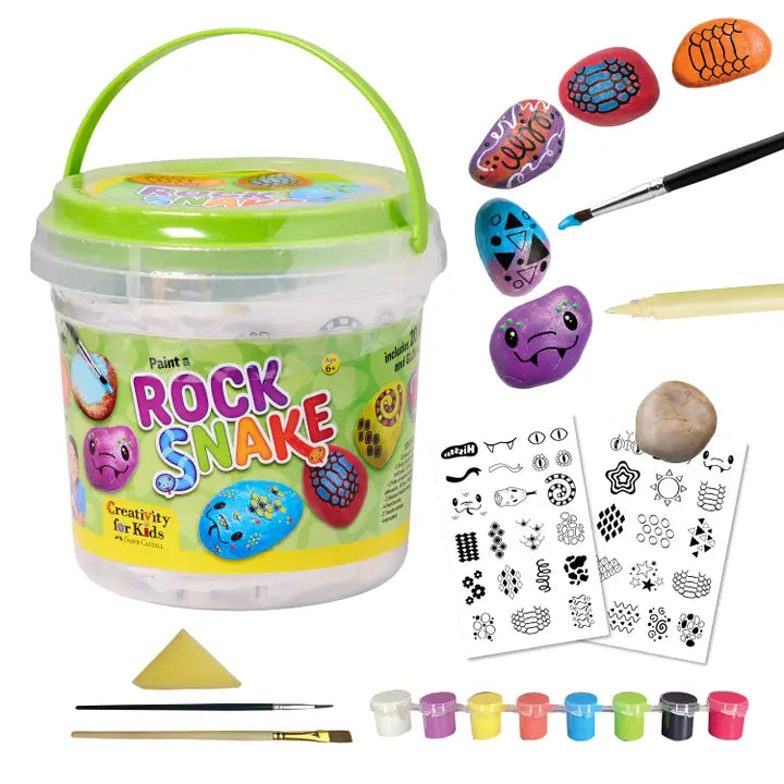 Creativity for Kids Rock Snake Paint Kit