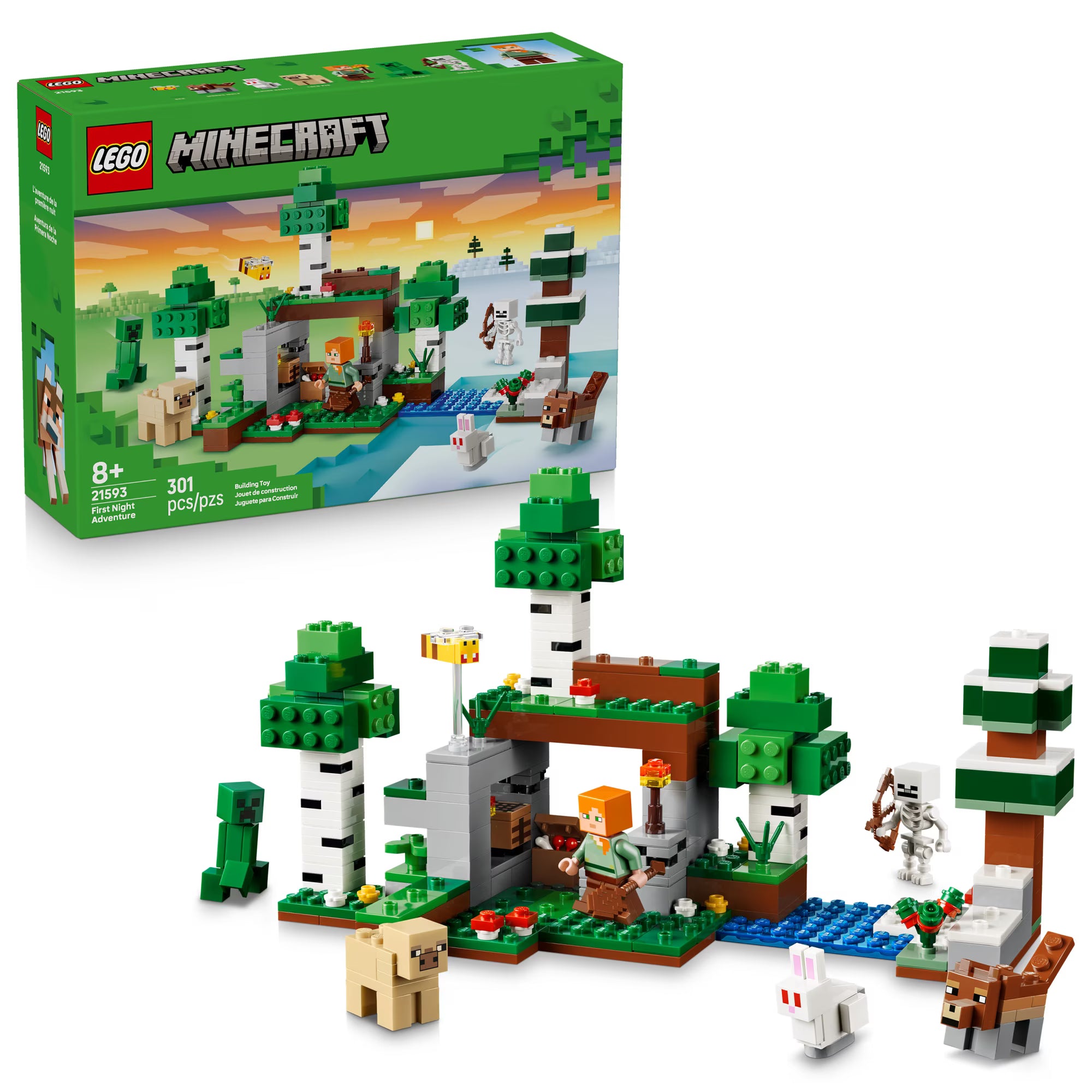 First Night Adventure - Lego Minecraft 21593