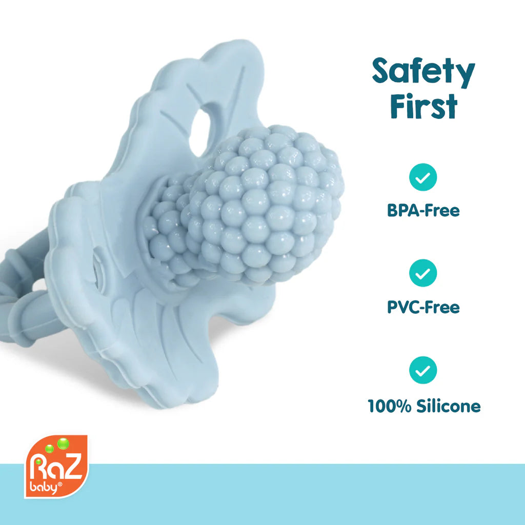 Razbaby Mint Sage  RaZ-Berry Teether
