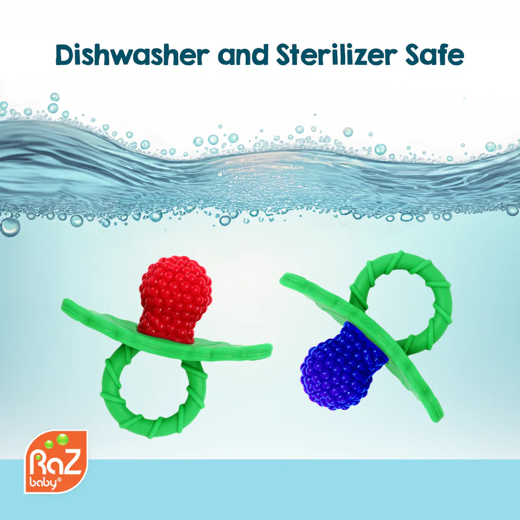 Razbaby Cotton Candy Pink  RaZ-Berry Teether