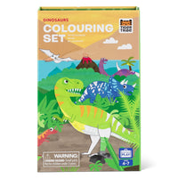 Tiger Tribe Dinosaur Colouring Set