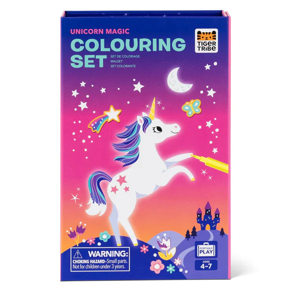 Tiger Tribe Unicorn Magic Colouring Set