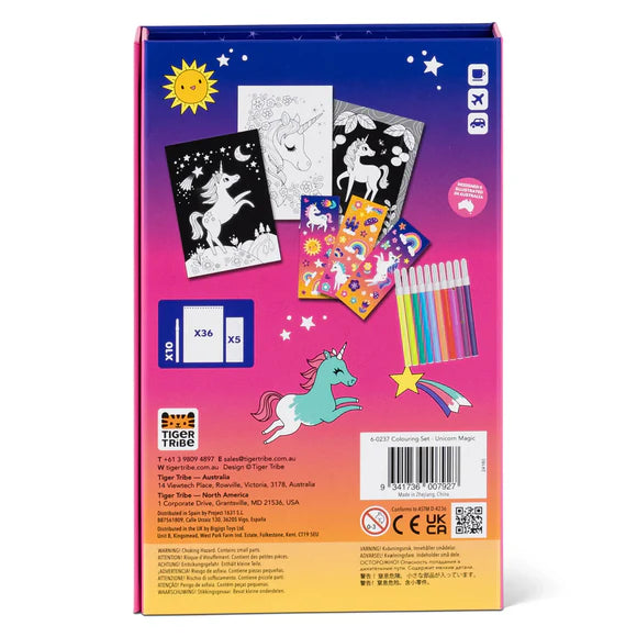 Tiger Tribe Unicorn Magic Colouring Set