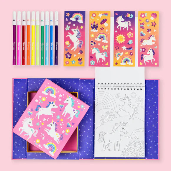 Tiger Tribe Unicorn Magic Colouring Set