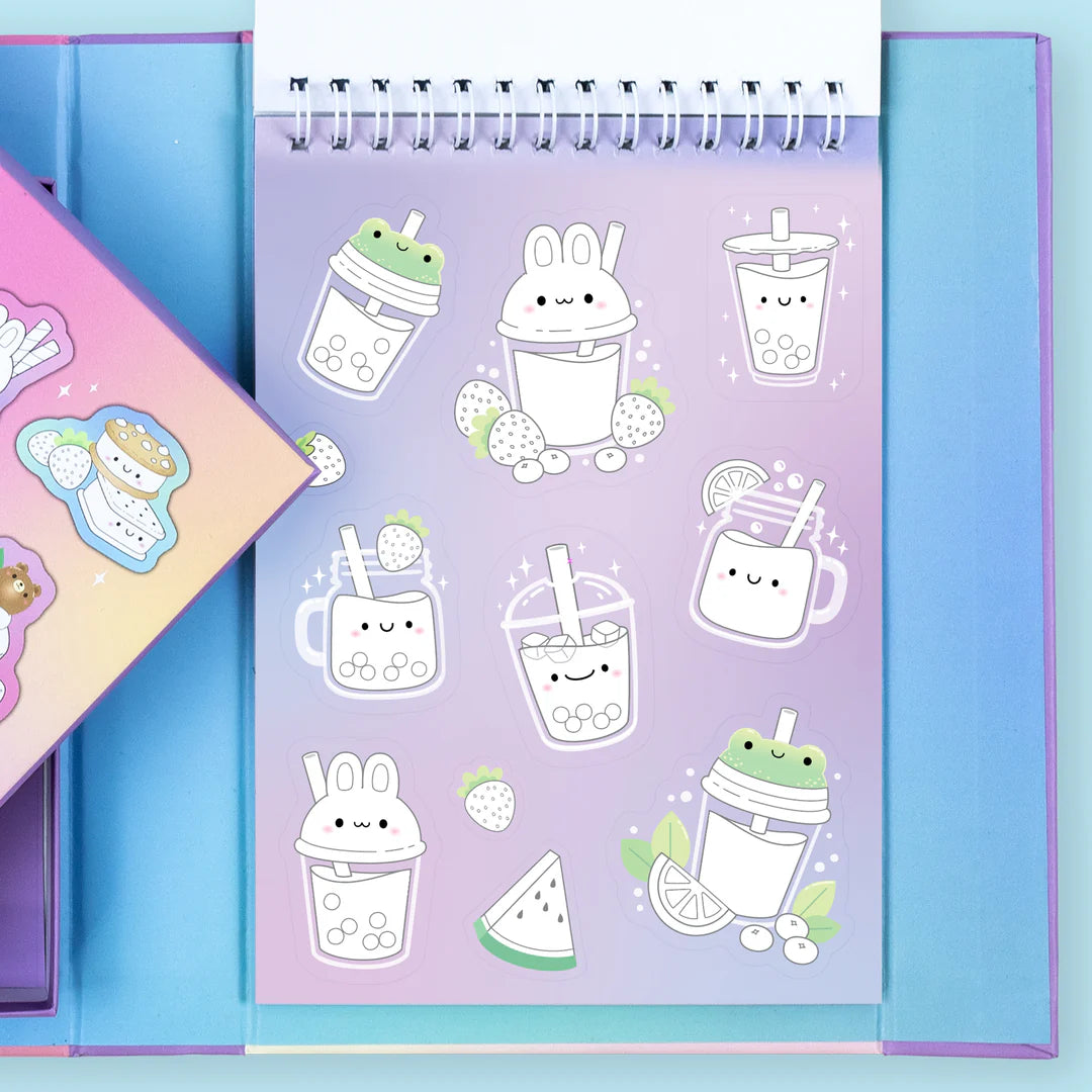 Tiger Tribe Scented Stacks Of Stickers - Dreamy Desserts